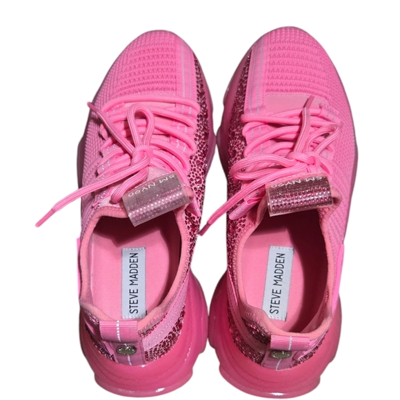 EUC Steve Madden Pink  Maxima sz 8.5 - Picture 6 of 7